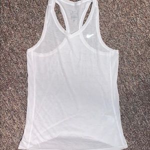 Nike dry fit white tank